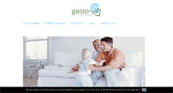 Desktop Screenshot of gustohomes.co.uk